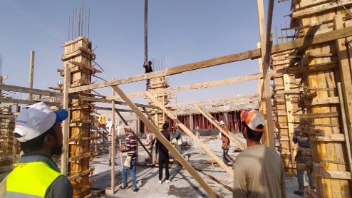 McNile project team on site